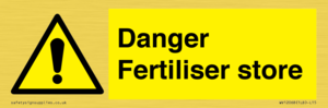Danger Fertiliser store